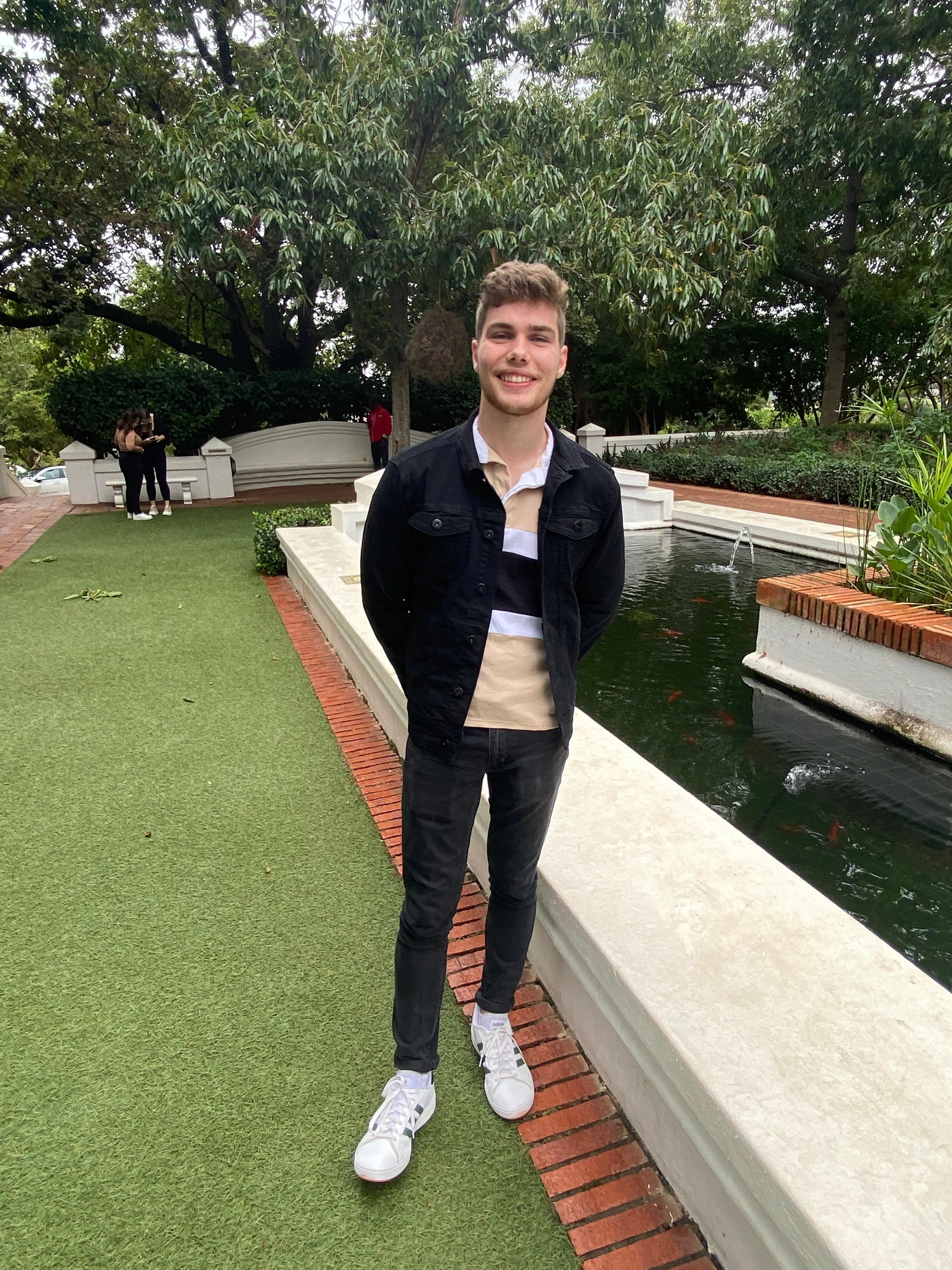 Headshot of Mathys Basson, Head of Development at VisionLink Technologies